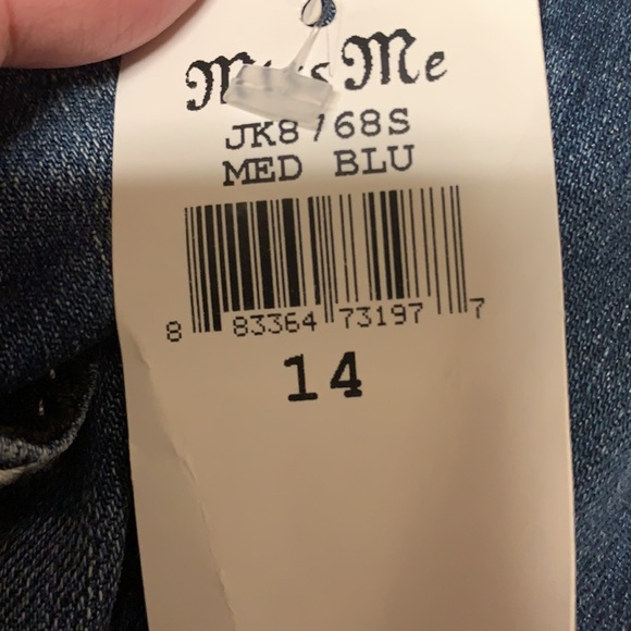 🌿NWT Miss Me Jeans Size 14 Girls🌿 - Picture 5 of 6